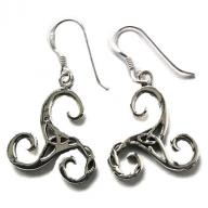 Wind Silver earings