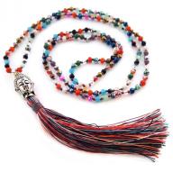 Neckless Budha rainbow