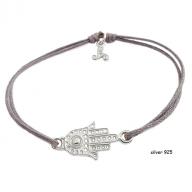 Fatimas hand silver 925 grej