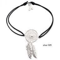 Dreamcatcher silver 925 black