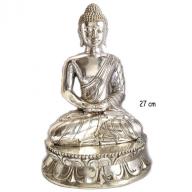 Silverplated Budha 32 cm