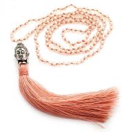Necklace Budha pink