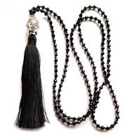 Necklace Budha black