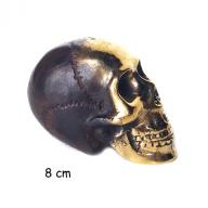 Brons Skull 8 Cm 2 color