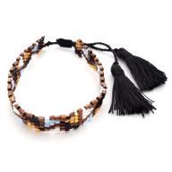 Bracelet japan beads tassel