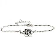 Om Lotus bracelet silver 925