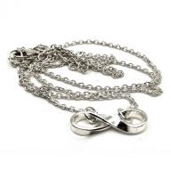 Silver 925 neckless Eternity