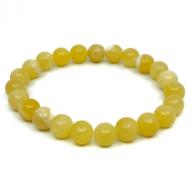 Bracelet calcyte beads