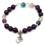 Bracelet semiprecious stones