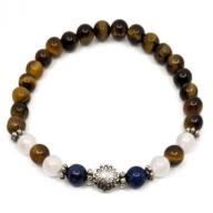 Bracelet semiprecious stones 6mm