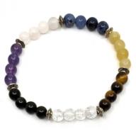 Bracelet semiprecious stones 6mm