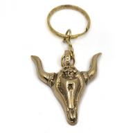 bronze buffalo keyringholder